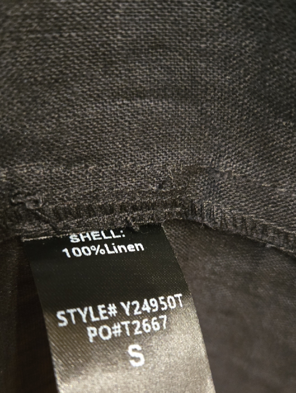 Tuckernuck Black Ric Rac Linen Ellis Dress Size Small - Picture 8 of 10